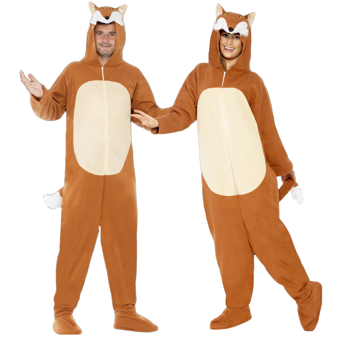 Wild Animal Adults Fox Fancy Dress Costume