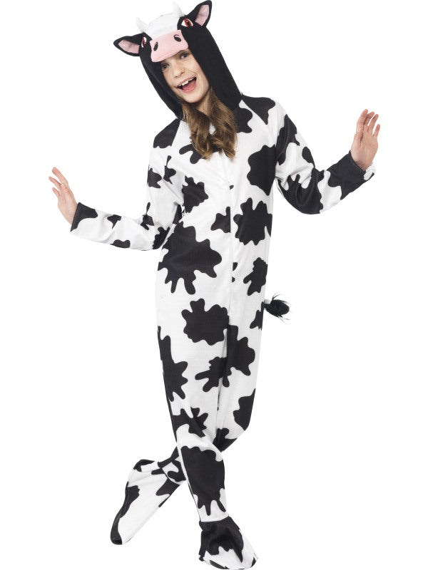 Kids Farm Cow Animal Book Week Fancy Dress Costume