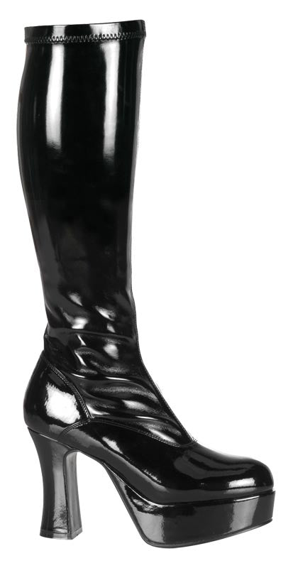 Stylish Fashion Forward Black Knee-High Boots