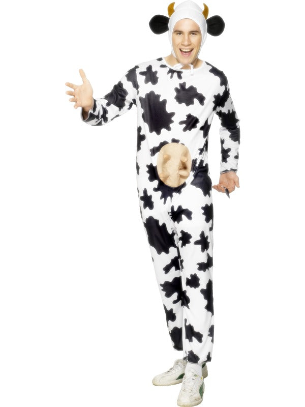 Adults Cow Farm Animal Book Character Fancy Dress Costume