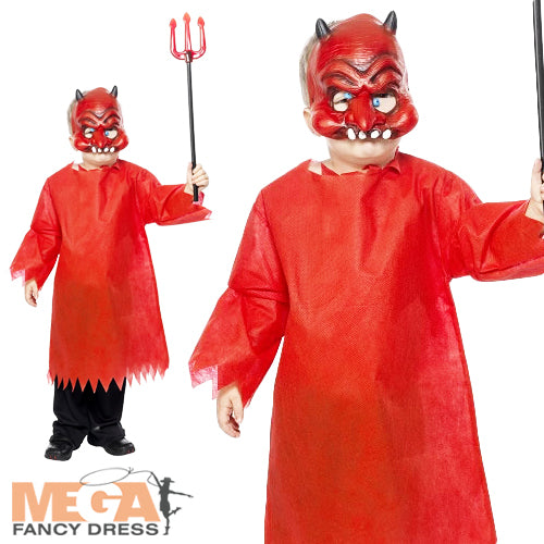 Kids Devil Halloween Costume Spooky Attire