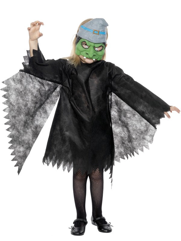 Kids Witch Costume Spooky Halloween Attire