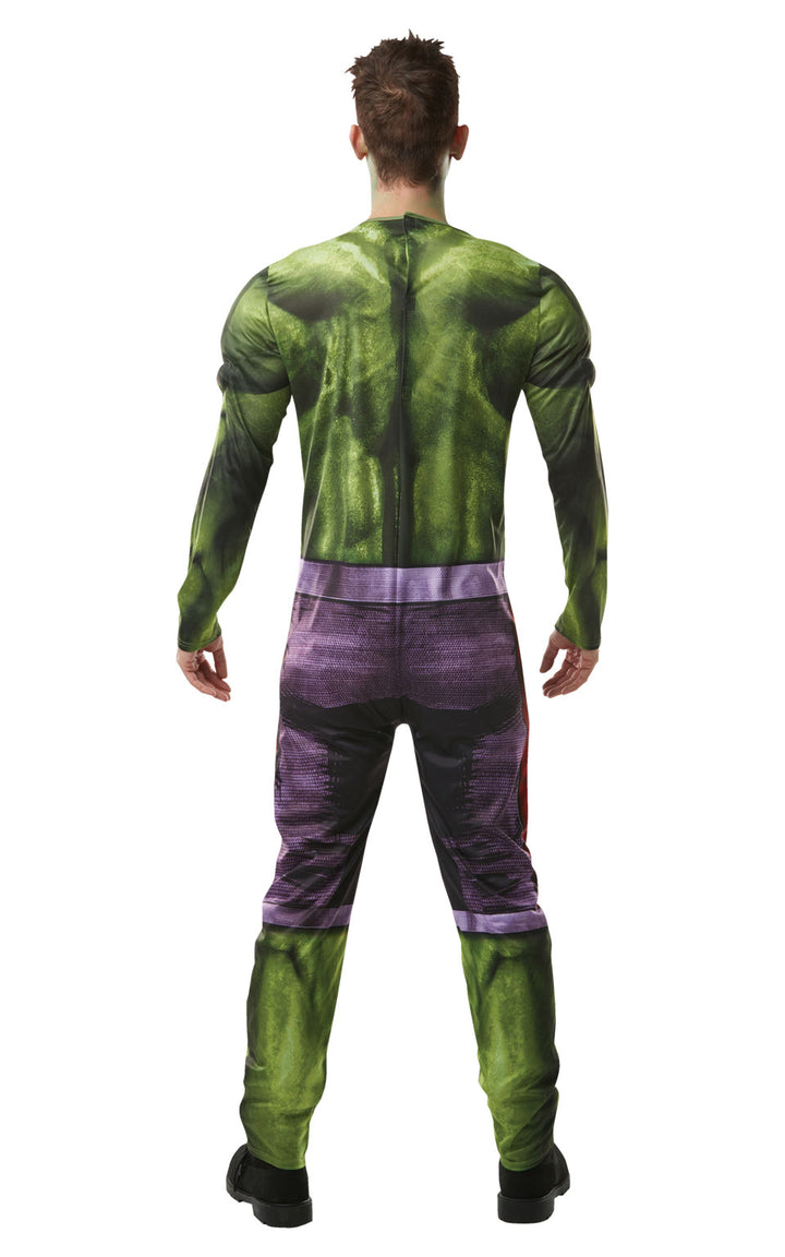 Men's Hulk Marvel Superhero Comic Book Fancy Dress Costume