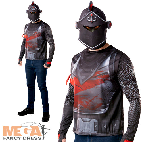 Video Game Fortnite Black Knight Men's Costume