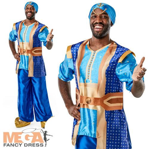 Men's Genie Disney Aladdin Fairy Tale Costume