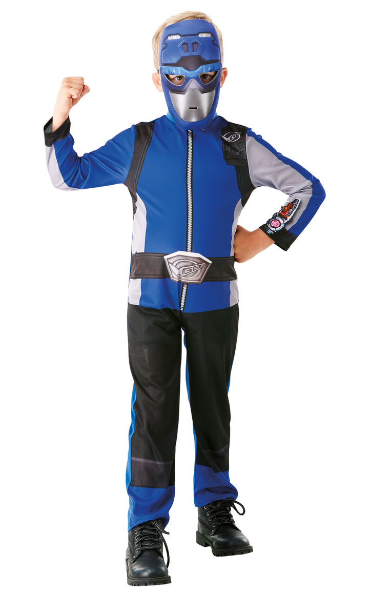 Boys Classic Blue Beast Morpher Power Rangers Superhero Costume