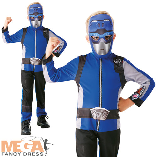 Boys Classic Blue Beast Morpher Power Rangers Superhero Costume