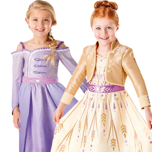 Licensed Girls Frozen 2 Prologue Dresses