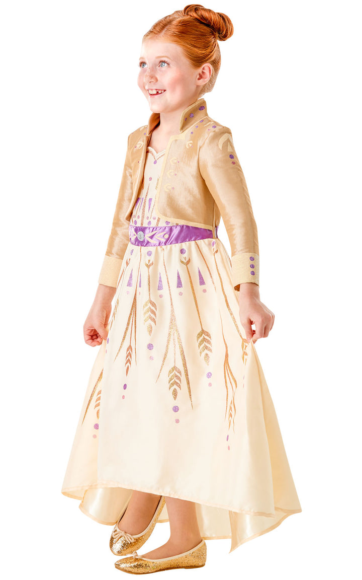 Disney Frozen Girls Anna Prologue Dress Costume