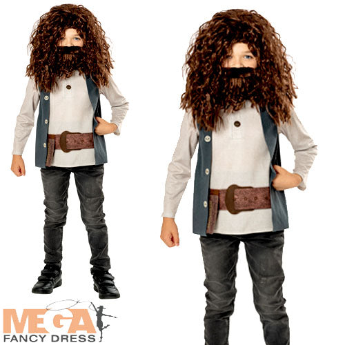 Boys Hagrid Harry Potter Hogwarts Book Day Character Costume