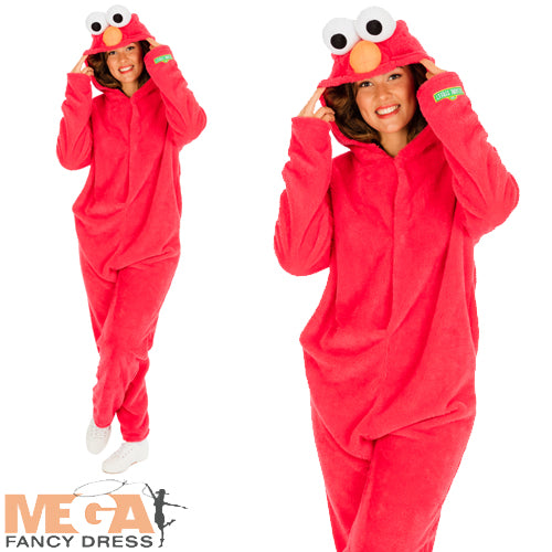 Adults Sesame Street Elmo Costume