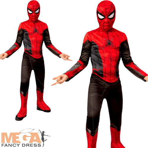 Superhero Kids Iron Spider Man No Way Home Deluxe Costume