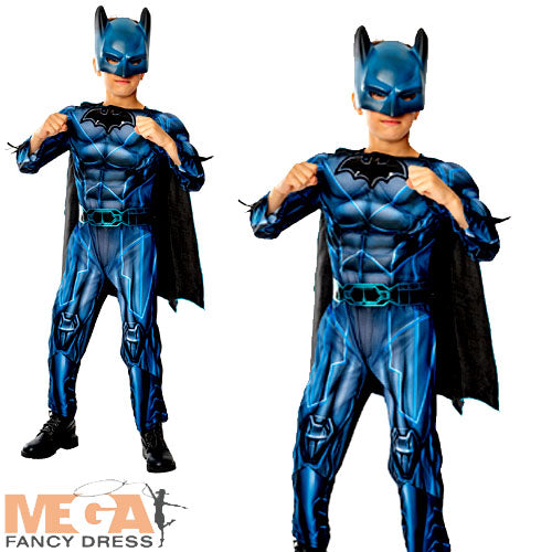 Boys Bat-Tech Batman DC Comics Superhero Fancy Dress Costume