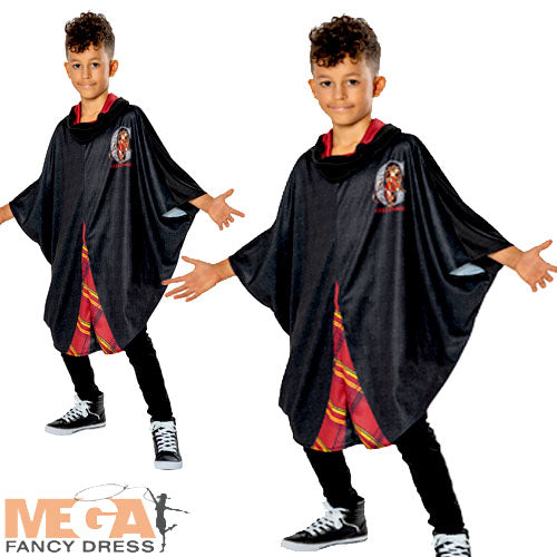 Kids Harry Potter Poncho World Book Day Character Costume