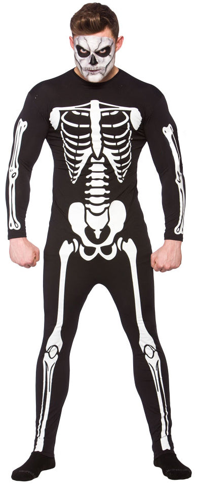 Skeleton Jumpsuit Adults' Halloween Costume