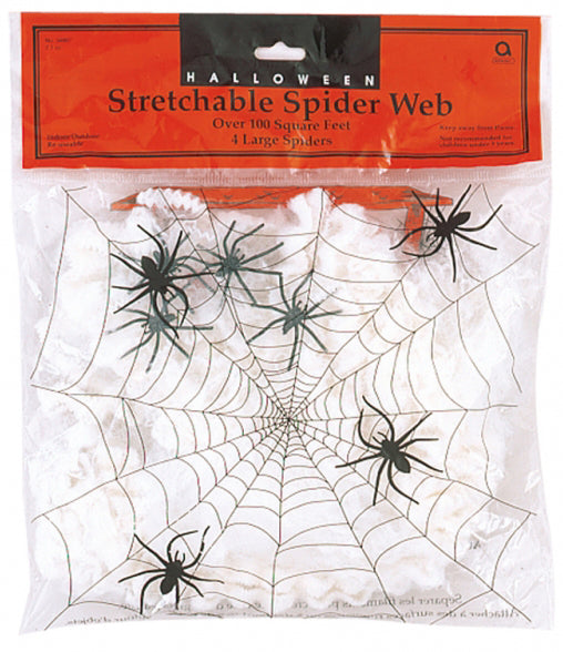 Stretchable Spider Web Halloween Party Decoration