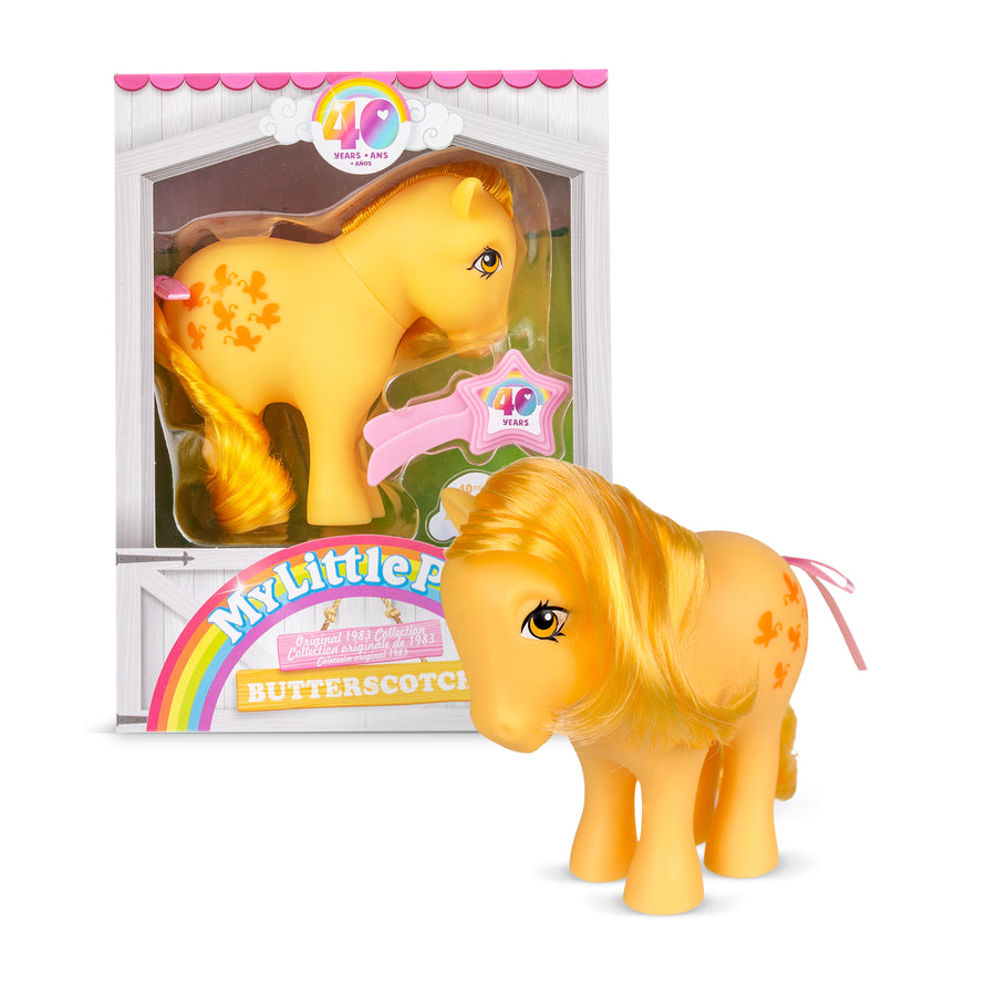 Official My Little Pony Butterscotch 40th Anniversary Collectible