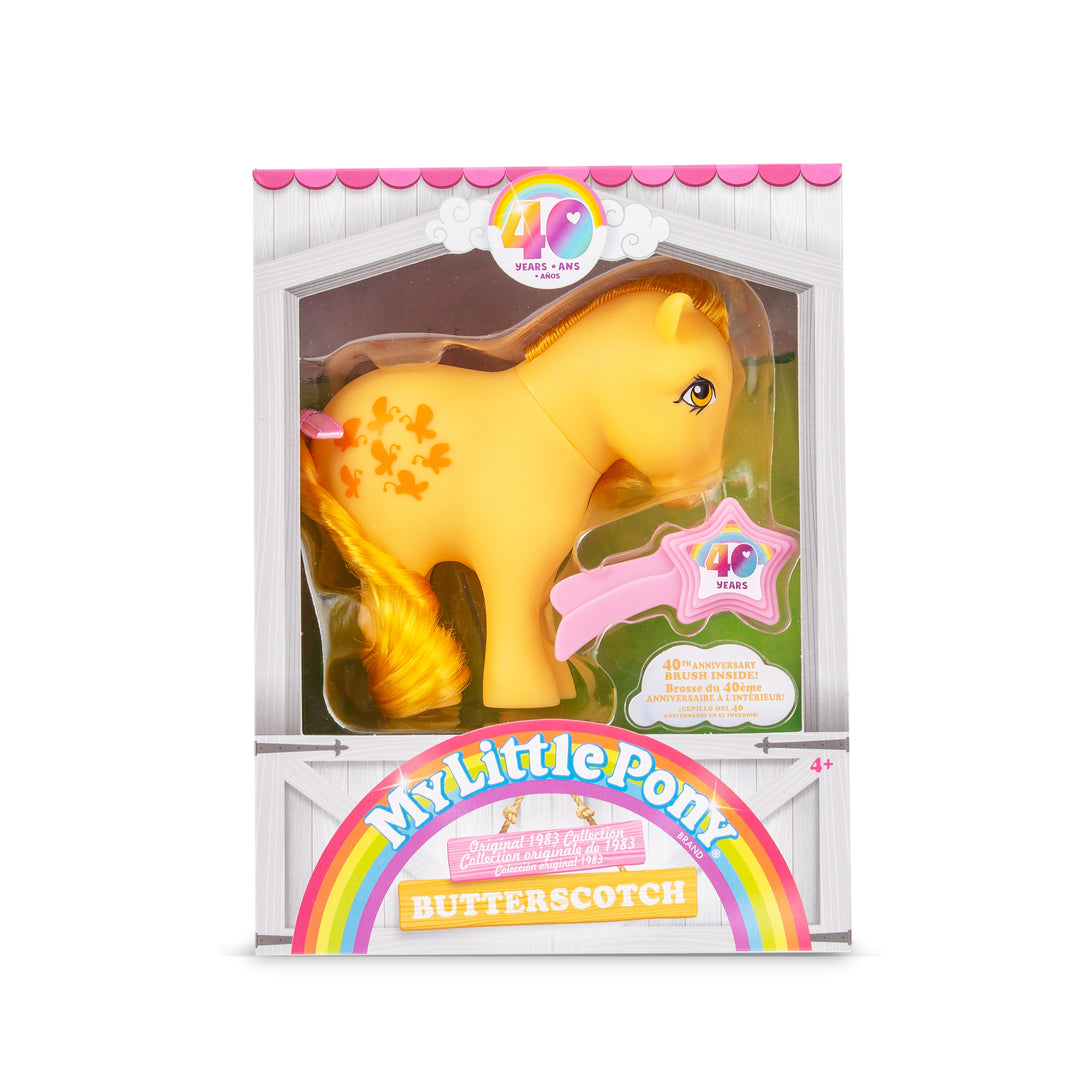 Official My Little Pony Butterscotch 40th Anniversary Collectible