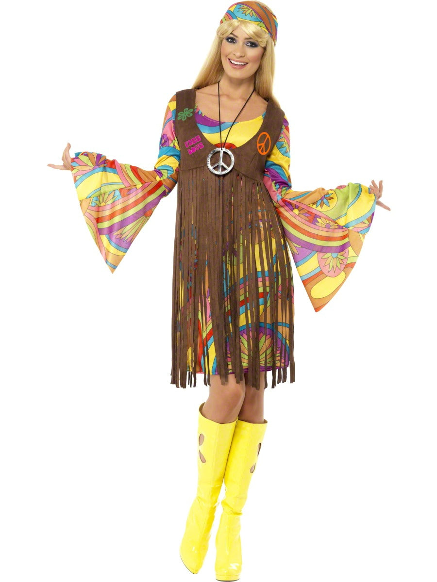 60s Groovy Lady Hippie Costume