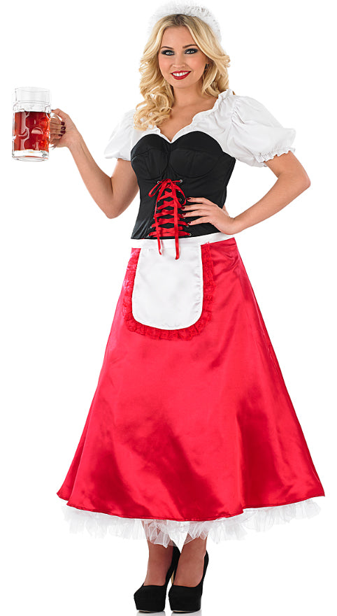 Oktoberfest Bavarian Lady Fancy Dress Costume