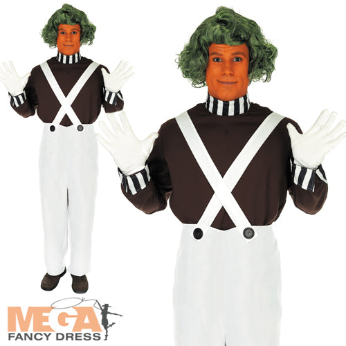 Men's Chocolate Factory Worker Fairy Tale Book Day Costume