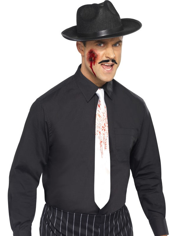 Tie with Blood Splatters Adults Costume Accessory Horror Wear