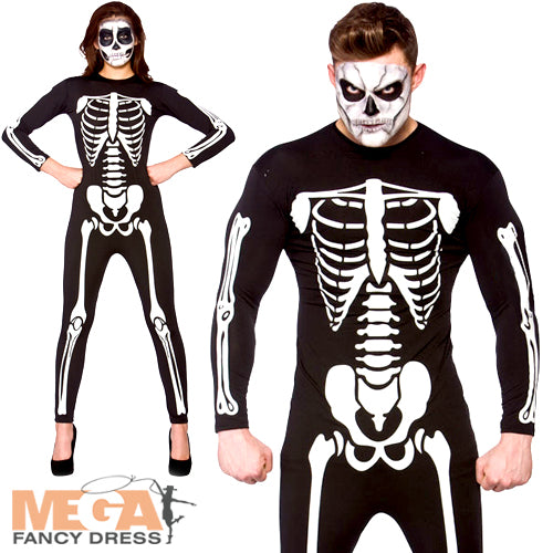 Skeleton Jumpsuit Adults' Halloween Costume