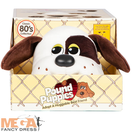 Pound Puppies - White w/ Dark Brown Spots
