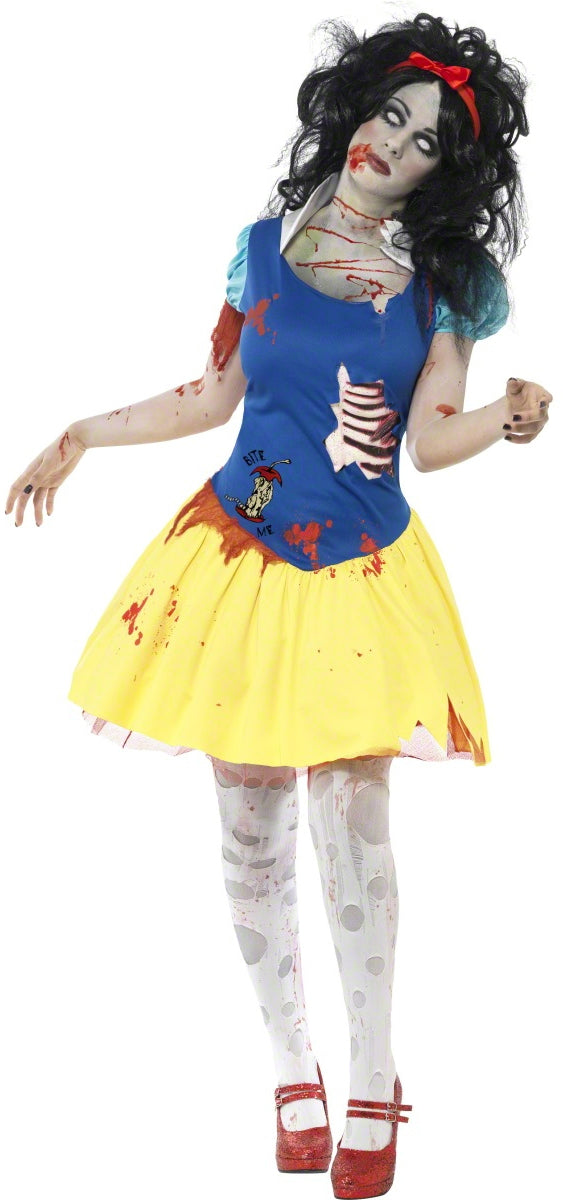 Women's Zombie Snow Fright Halloween Costume