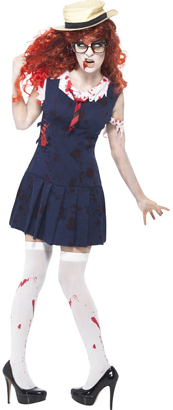 High School Horror Zombie College Student Costume