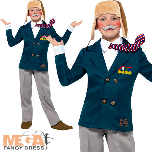David Walliams-Themed Deluxe Grandpa's Great Escape Boys Costume