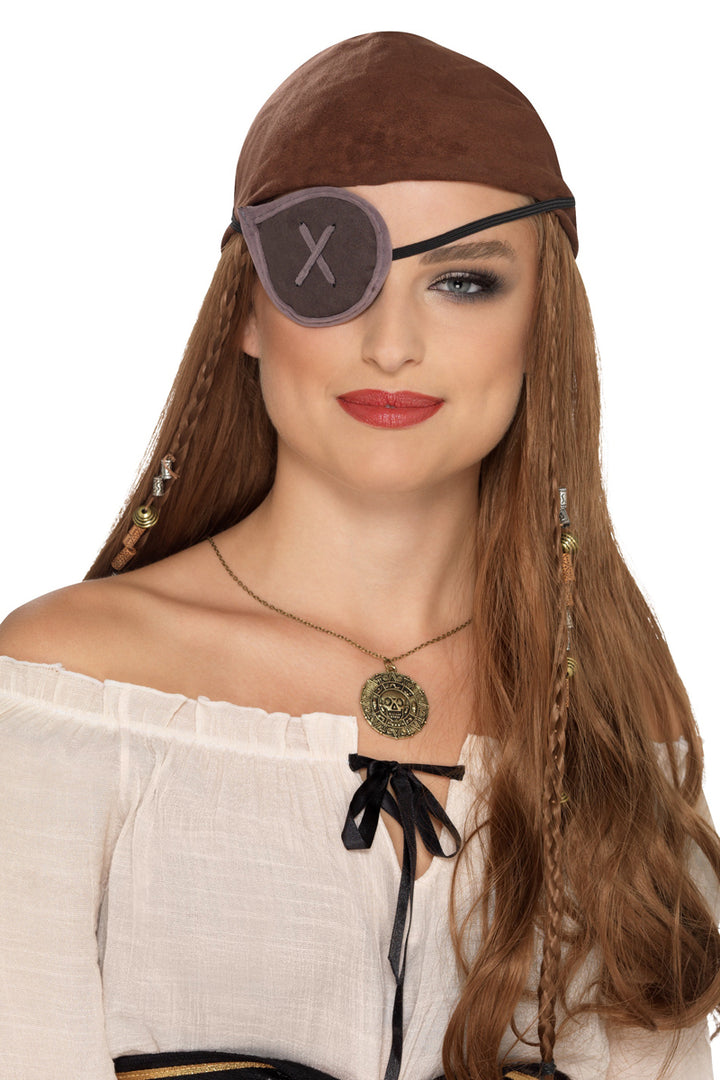 Grey Pirate Eyepatch