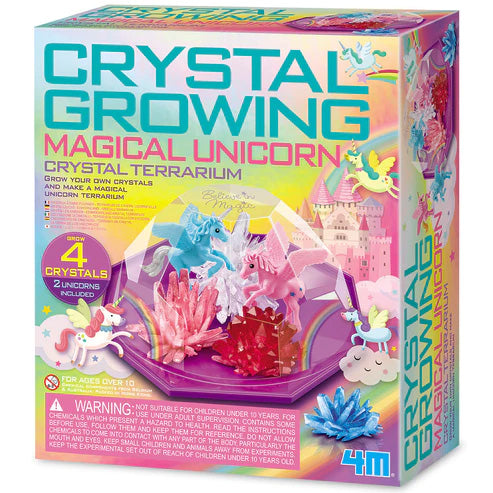 Crystal Growing Unicorn Terrarium STEM Educational Toy
