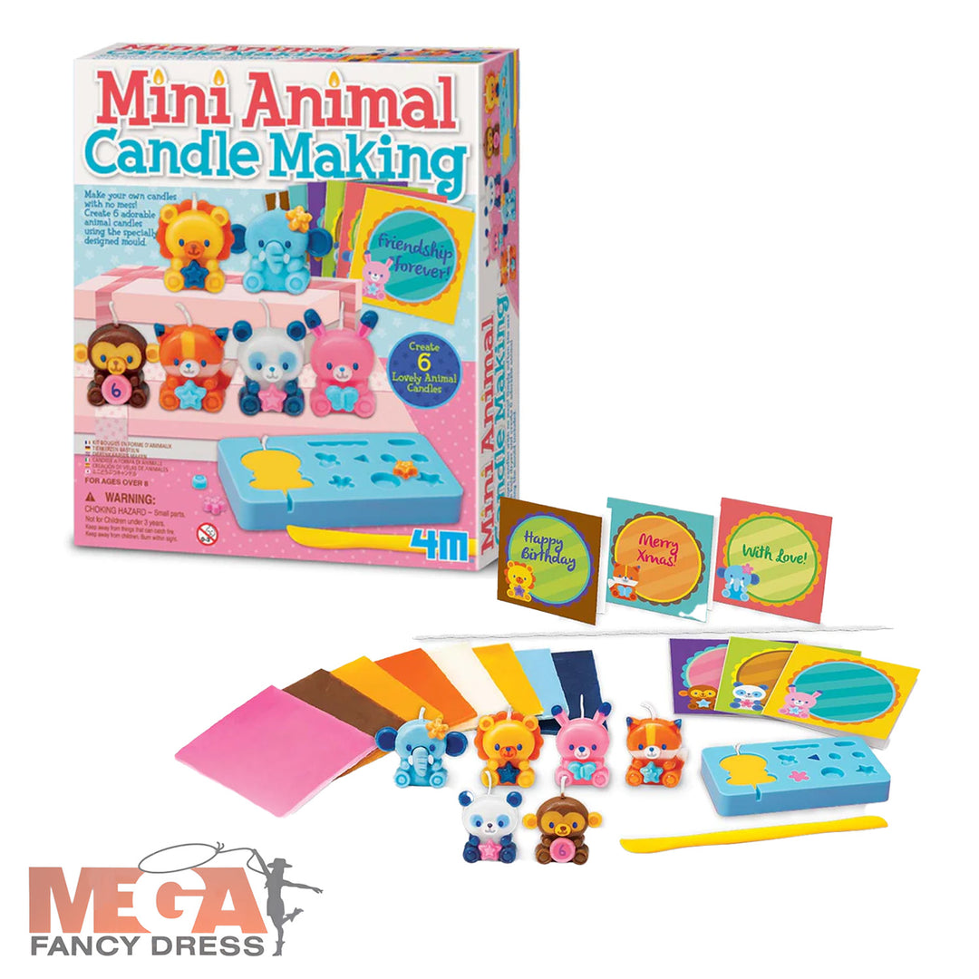 Kids Mini Animal Candle Making Kit Arts & Crafts