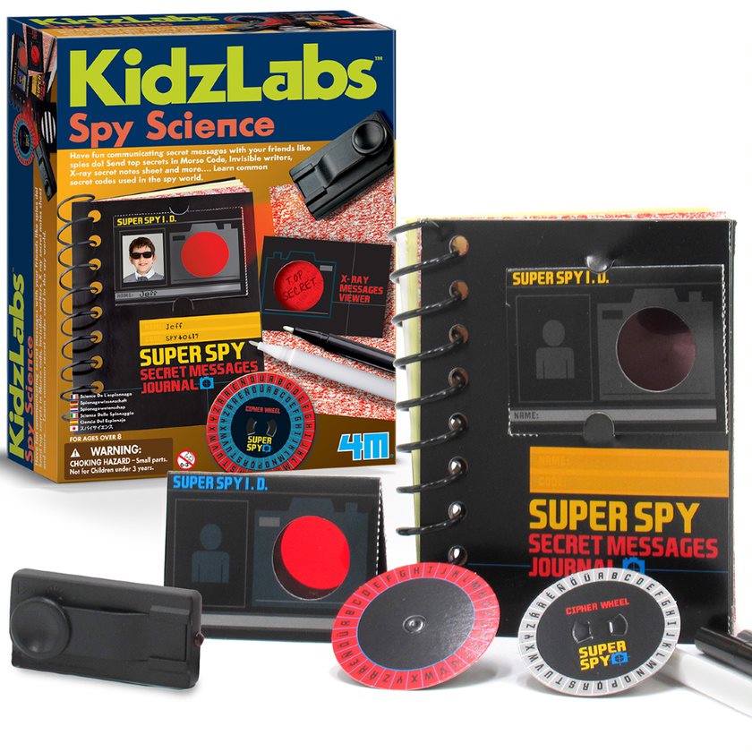 Kidz Labz Spy Science Educational Kit