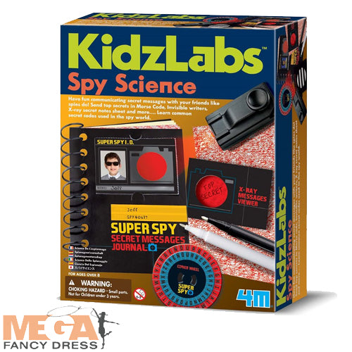 Kidz Labz Spy Science Educational Kit
