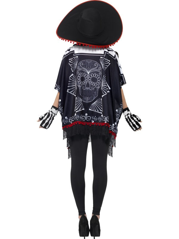 Day of the Dead Bandit Costume for Adults Cultural Outfit