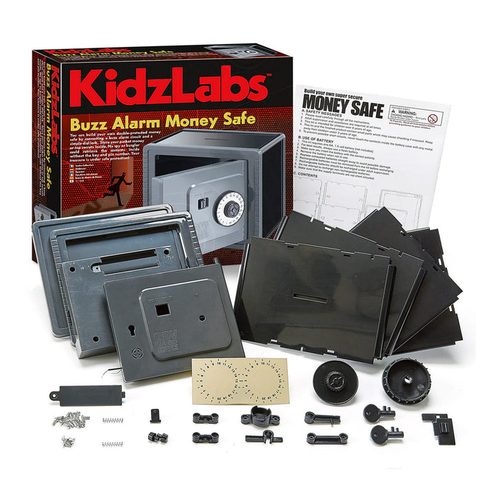KidzLabs Kids Buzz Alarm Money Safe Educational Stem Science