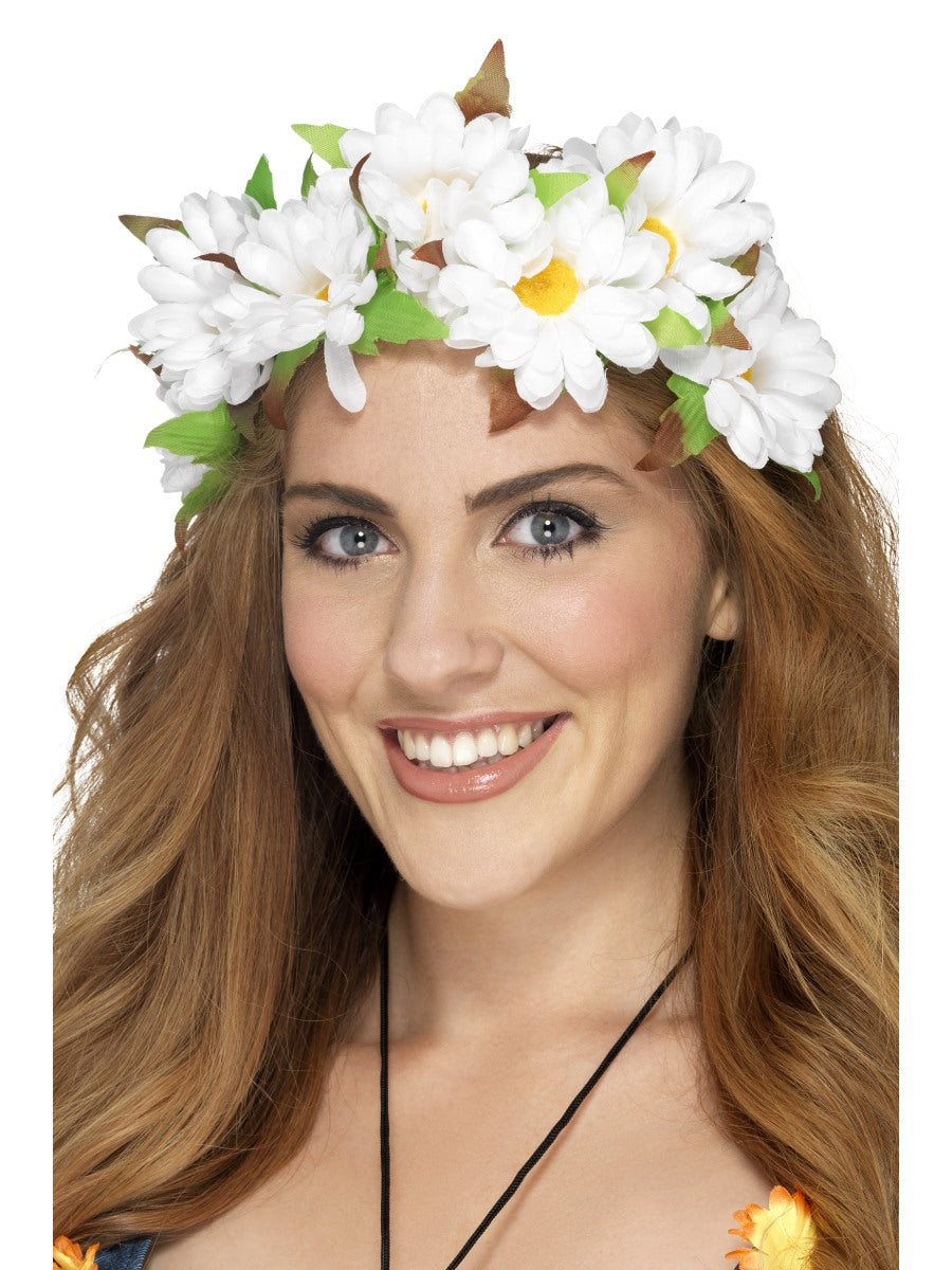 Daisy Floral Adults Headband Beautiful Accessory