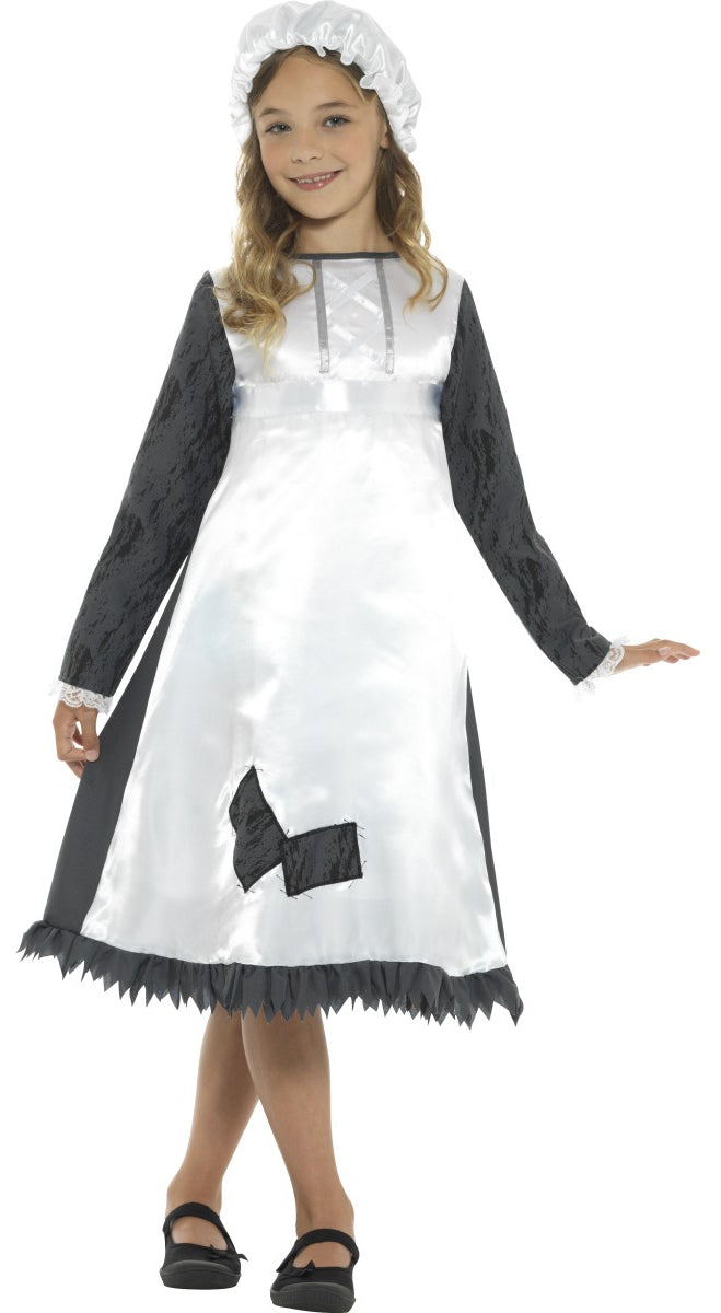 Historical Victorian Maid Girls Fancy Dress