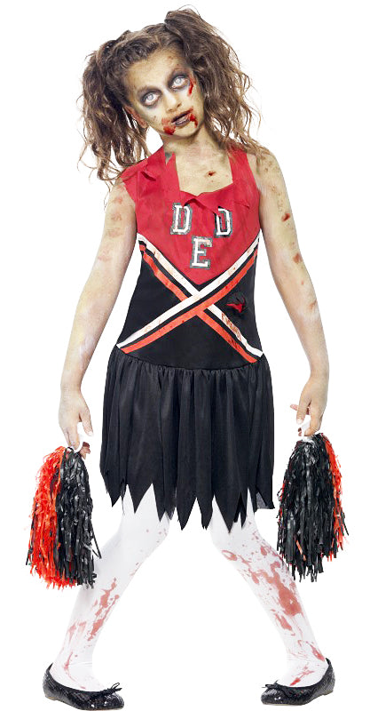 Terrifying Zombie Cheerleader Fancy Dress