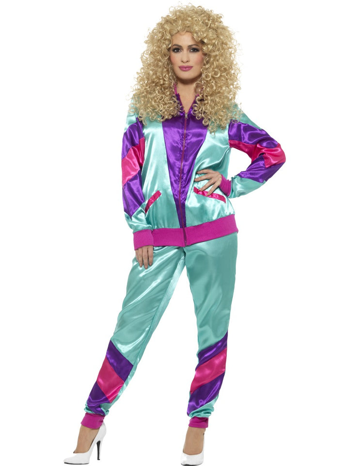 1980s Height of Fashion Shell Suit Female Costume