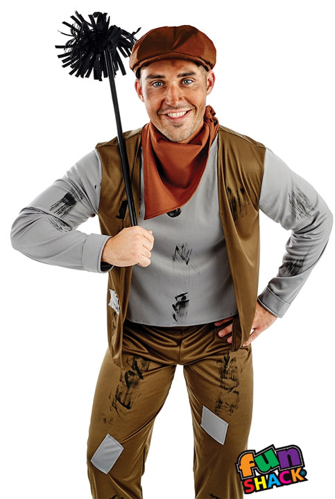 Traditional Chimney Sweep Men's Costume