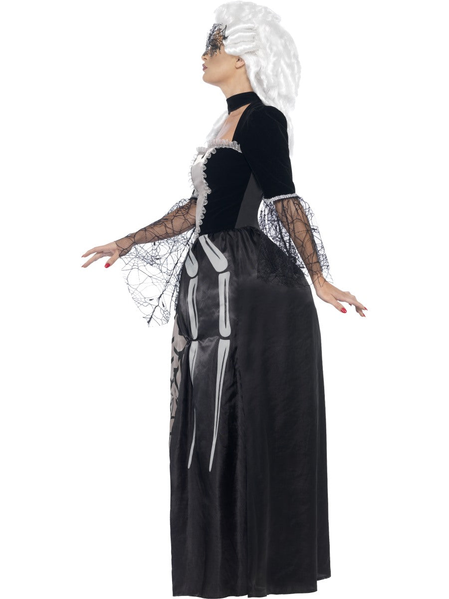 Mysterious Black Widow Baroness Ladies Costume