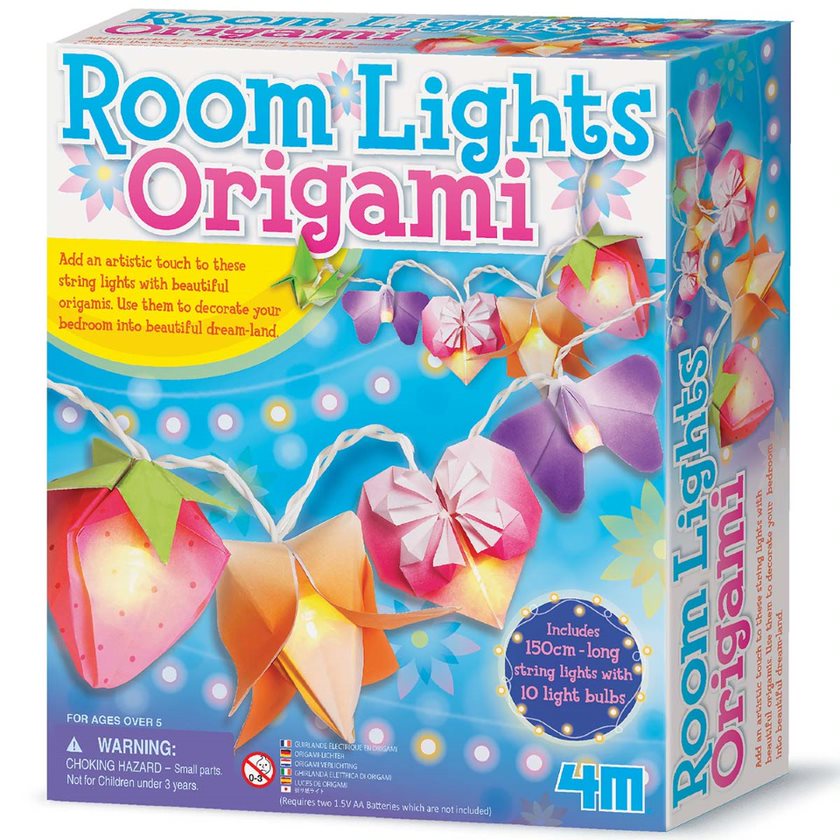 4M Create Your Own Origami Lights Craft Kit