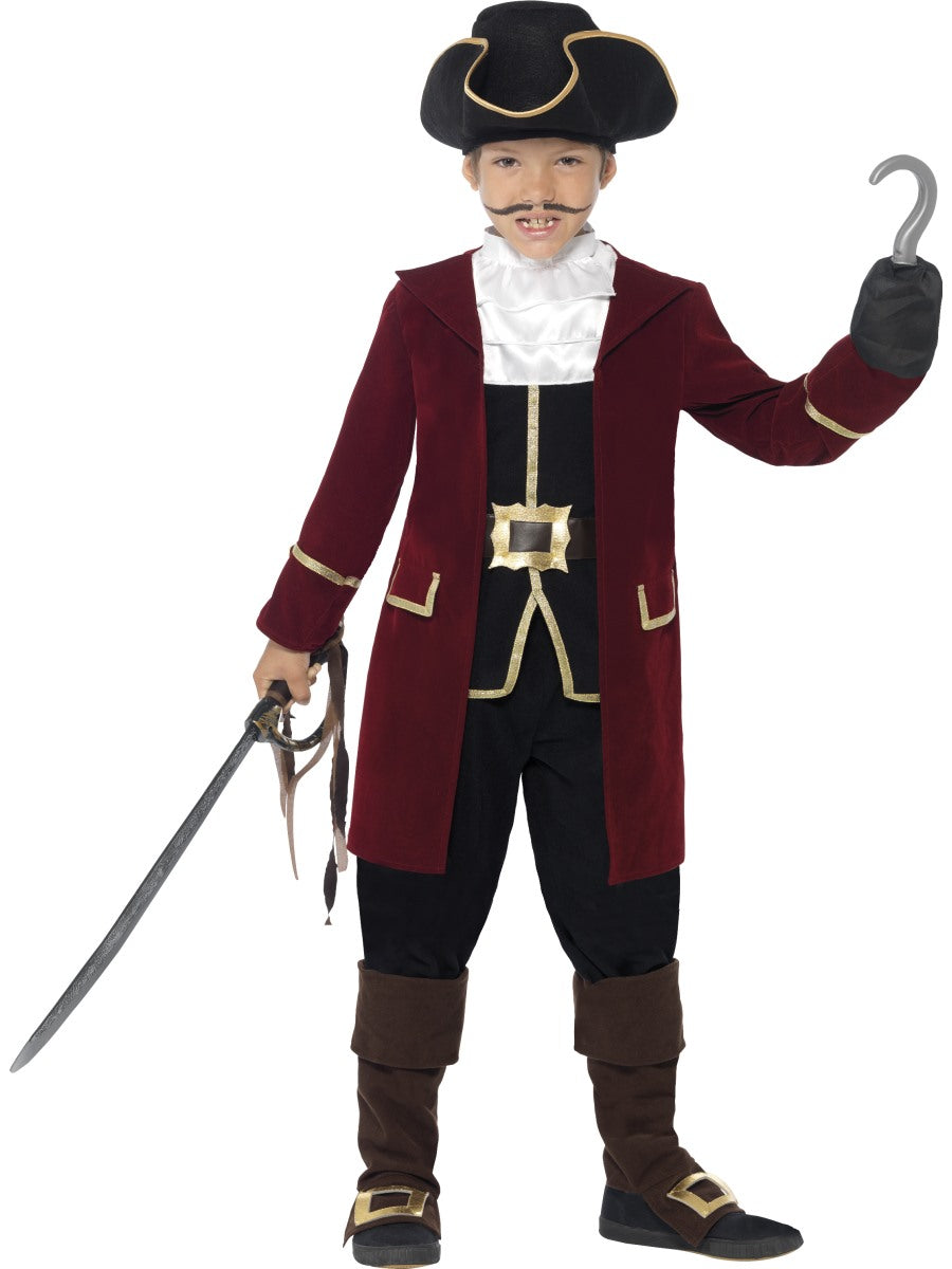 Deluxe Pirate Captain Sea Adventure Costume