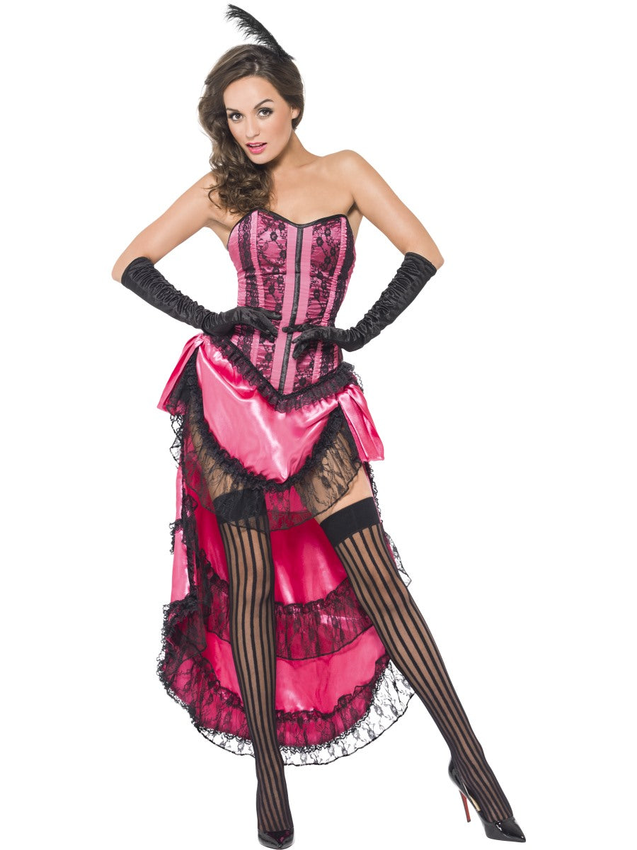 Vibrant Can Can Diva Costume