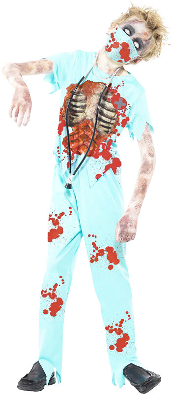 Terrifying Zombie Surgeon Costume
