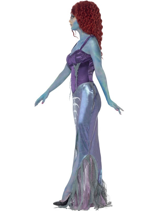 Mysterious Zombie Mermaid Ladies Fancy Dress