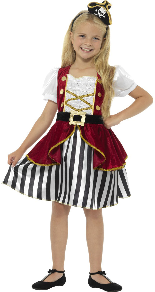 Deluxe Pirate Adventurous Girls Costume